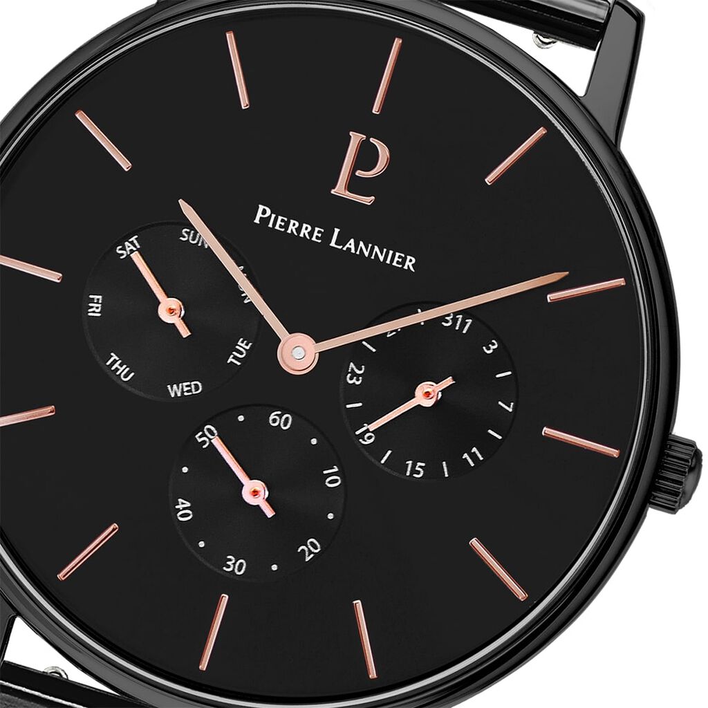 Montre Pierre Lannier Collection Cityline Noir