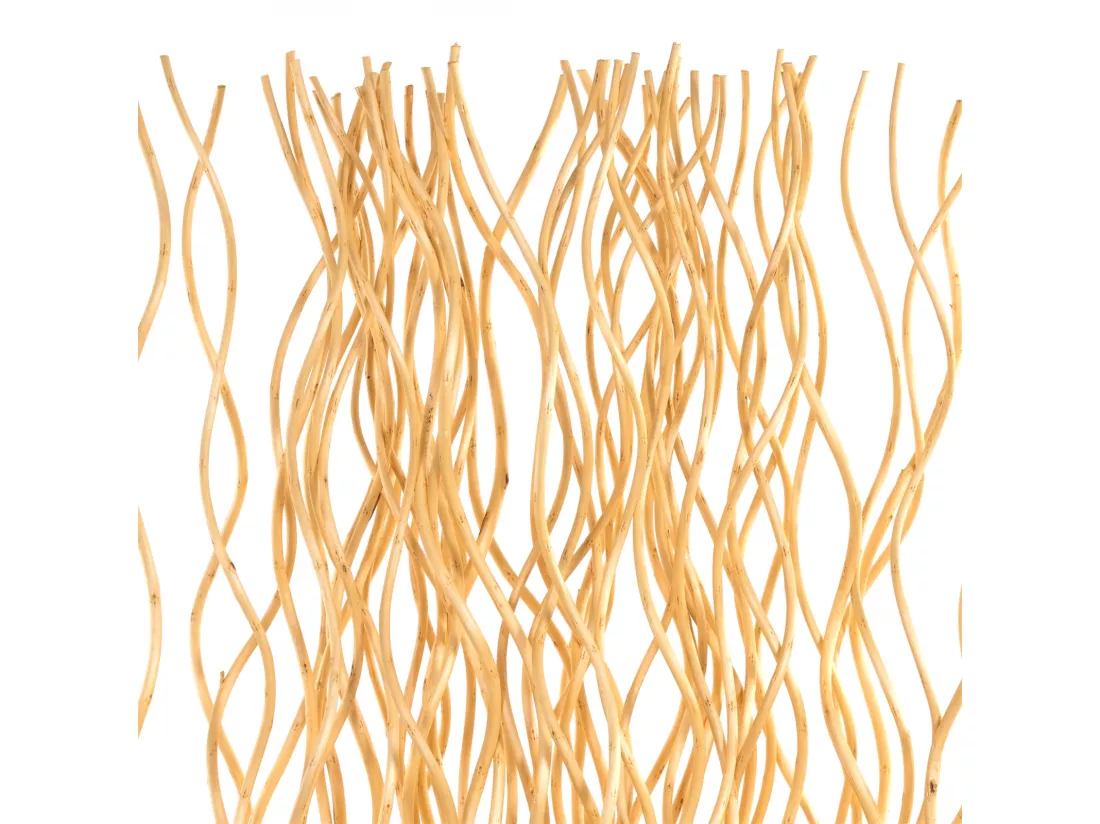 PARAVENT VAGUE Branches de saule honigfarben