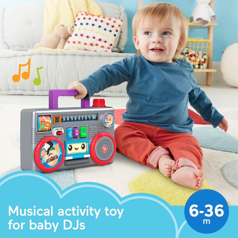 Fisher-Price Lachen & Lernen Busy Boombox