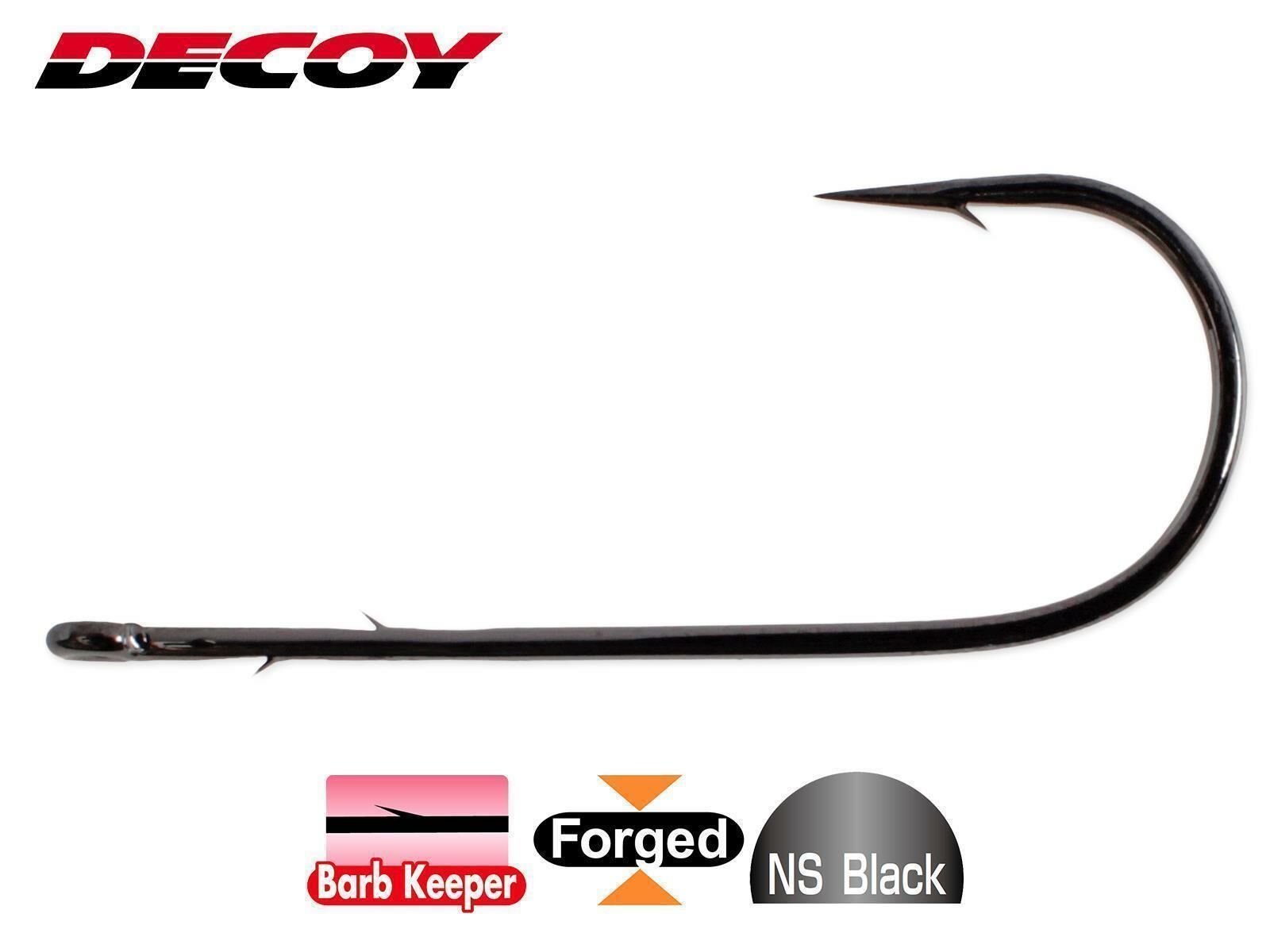 Strong Wire Hook Worm4 - Gr. 5/0(DECOY)