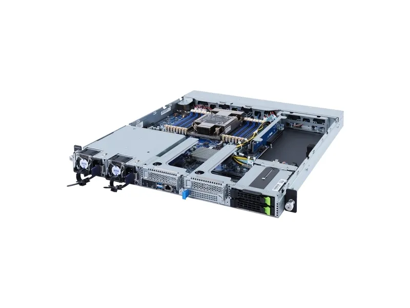 Gigabyte E162-220 (rev. 100) - Server - rack-monterbar - 1U - envejs - uden CPU op til - RAM 0 GB - SATA - hot-swap 2.5