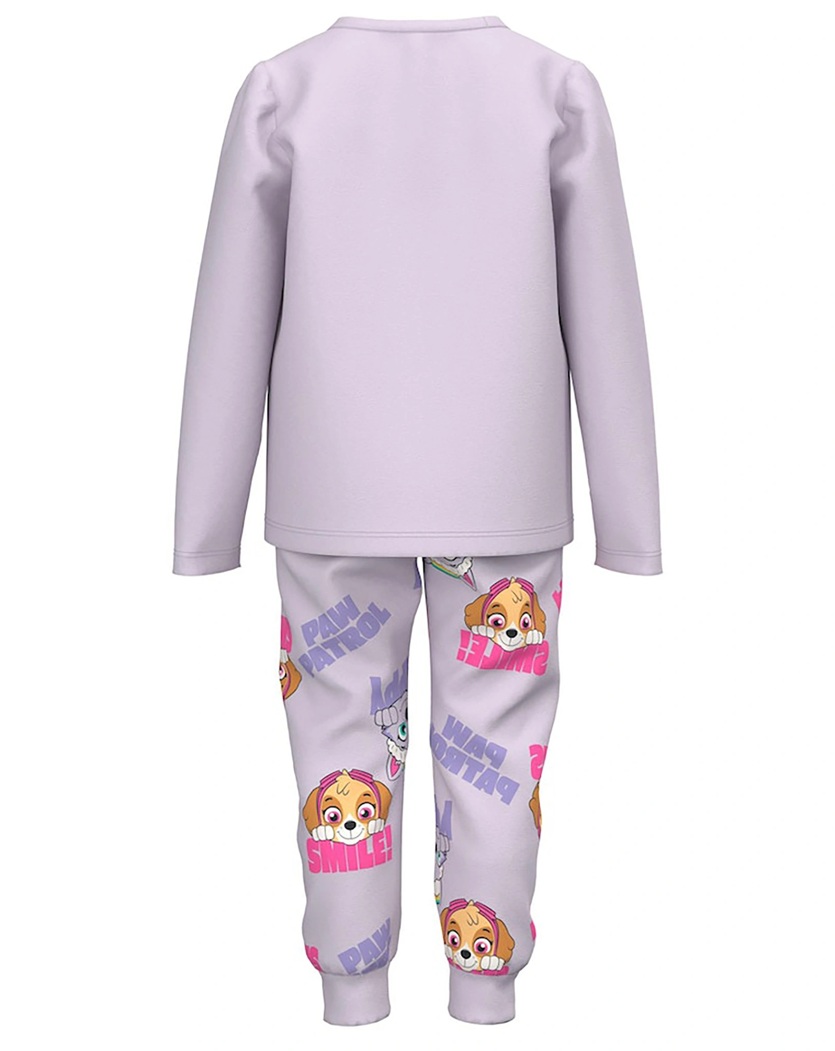 Schlafanzug NMFJUM PAWPATROL lang in orchid hush
