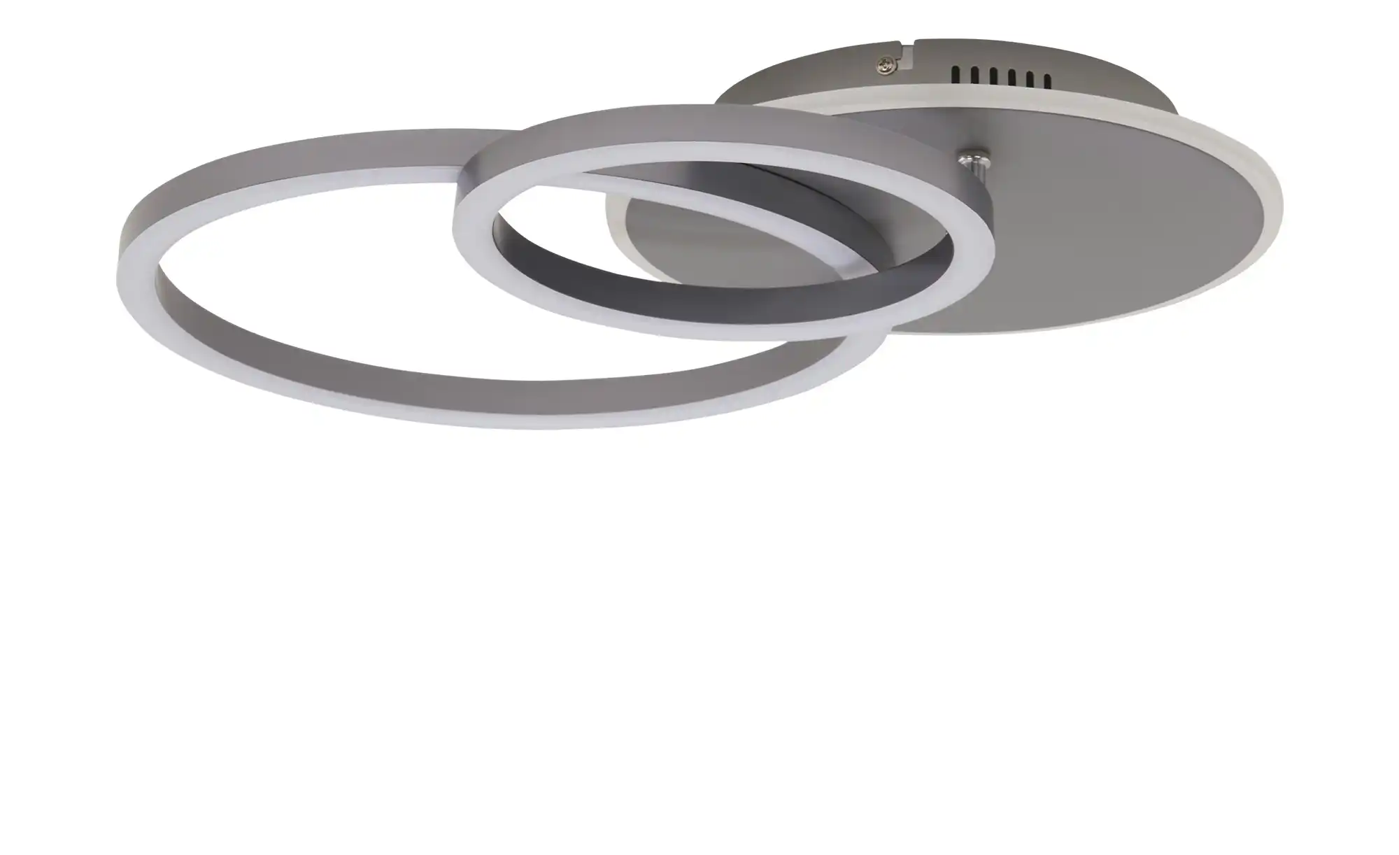 KHG LED-Deckenleuchte,3-flammig, geometrisch, anthrazit