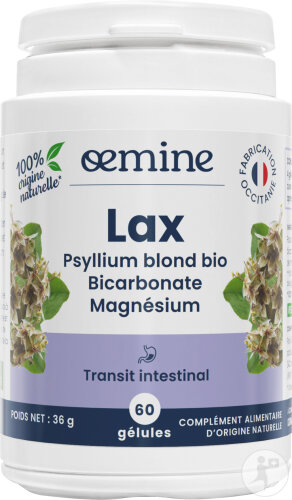 Oemine Lax Transit Intestinal 60 Gélules