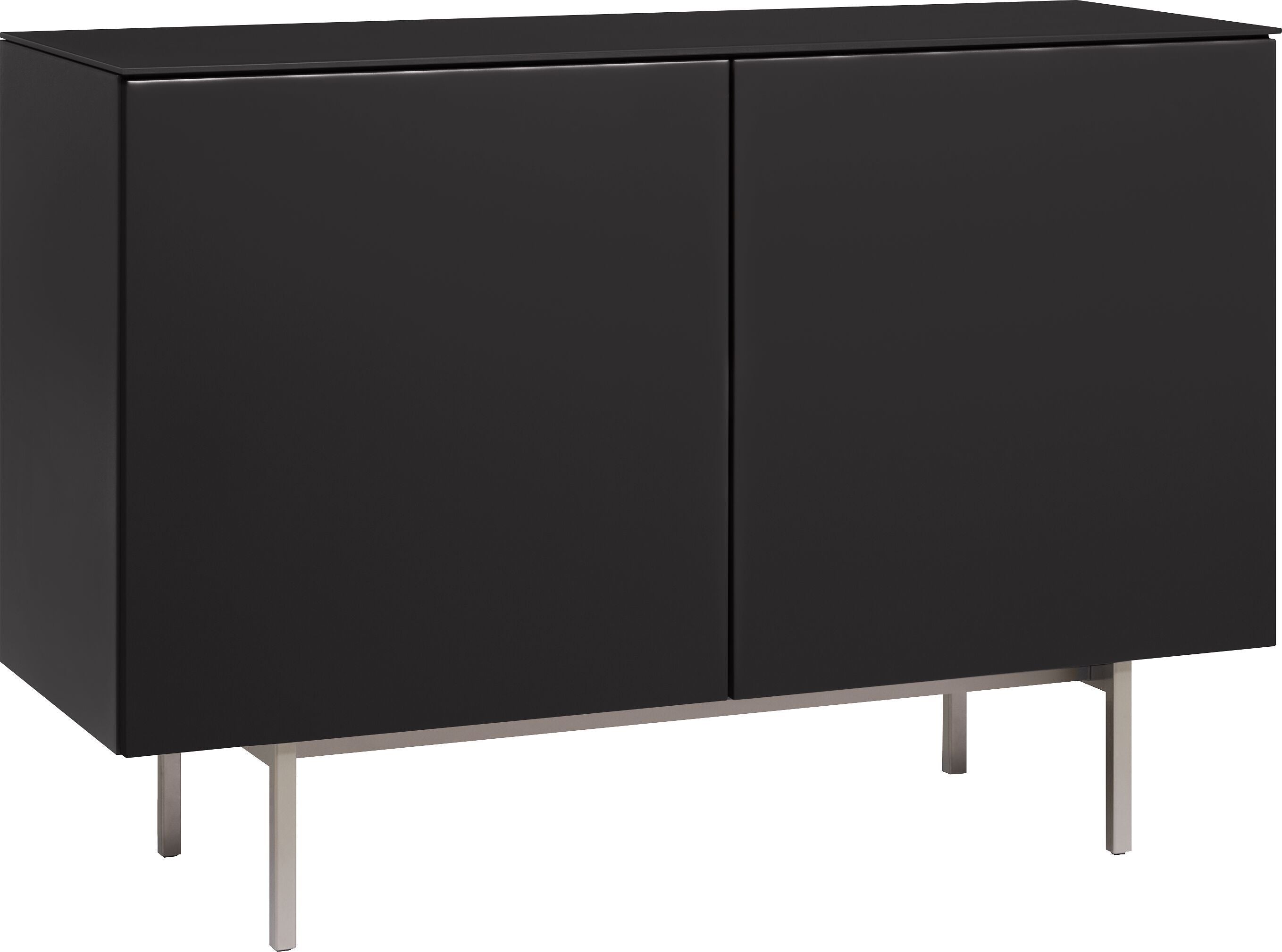 TILL Sideboard - Schwarzgrau / B: 112.0 cm x T: 41.0 cm x H: 78.3 cm