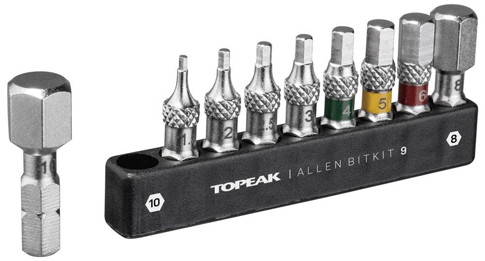 Topeak Allen BitKit 9 Werkzeugaufsätze kaufen | Bike-Discount