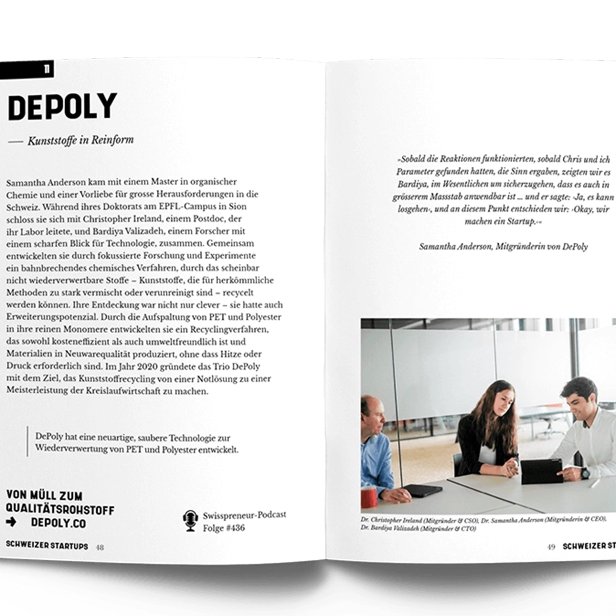 Buch Schweizer Startups