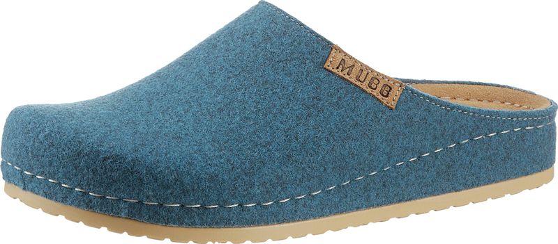 Pantoffels - Aquapetrol - Wol - Zeer Breed - Leer Binnenzool - PU Loopzool