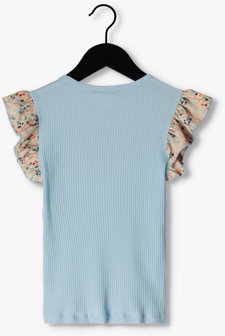 NONO blauwe nono t-shirt kamsi rib jersey tshirt