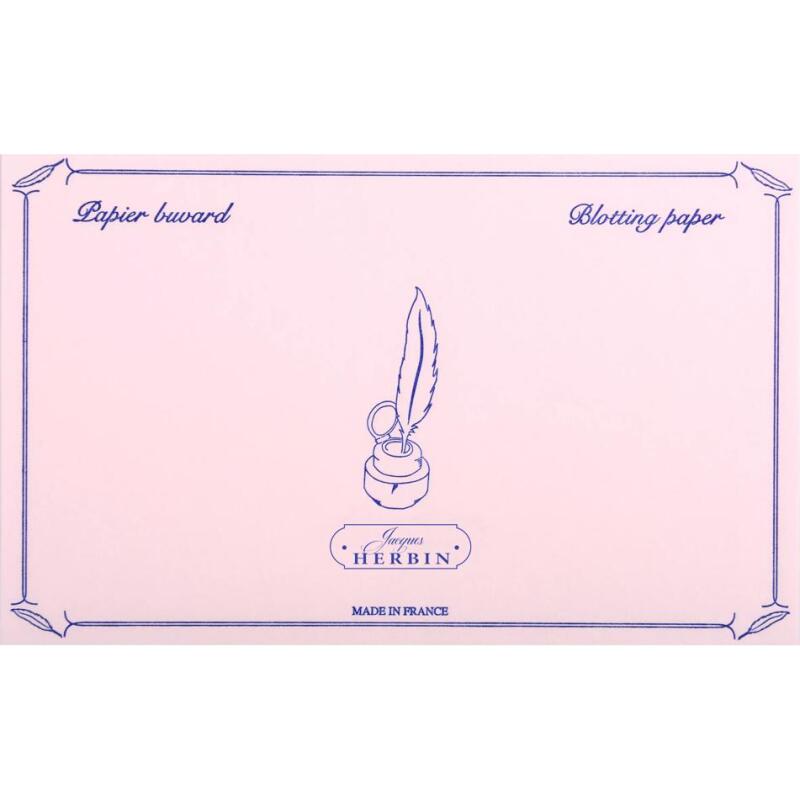 Pochette de 10 buvards Jacques Herbin