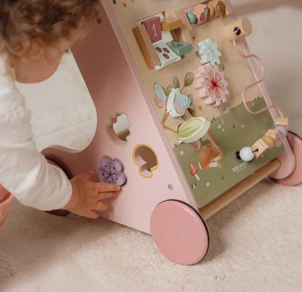 Little Dutch Little Dutch Activiteiten loopwagen Fairy garden