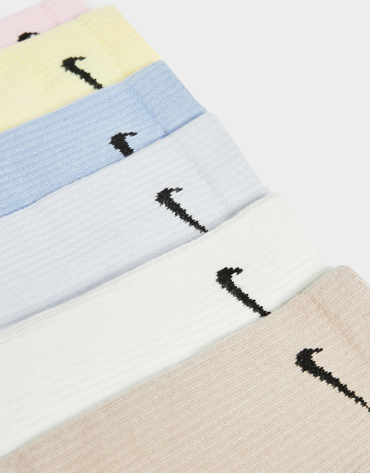 Nike Lot de 6 Paires de Chaussettes coussinées Everyday Plus Homme