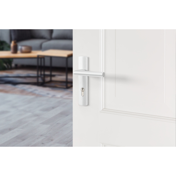 AXA deurkrukset Curve Milan aluminium blindschild sleutelgat PC72