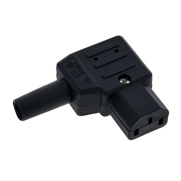 Stairville IEC connector female angled C13