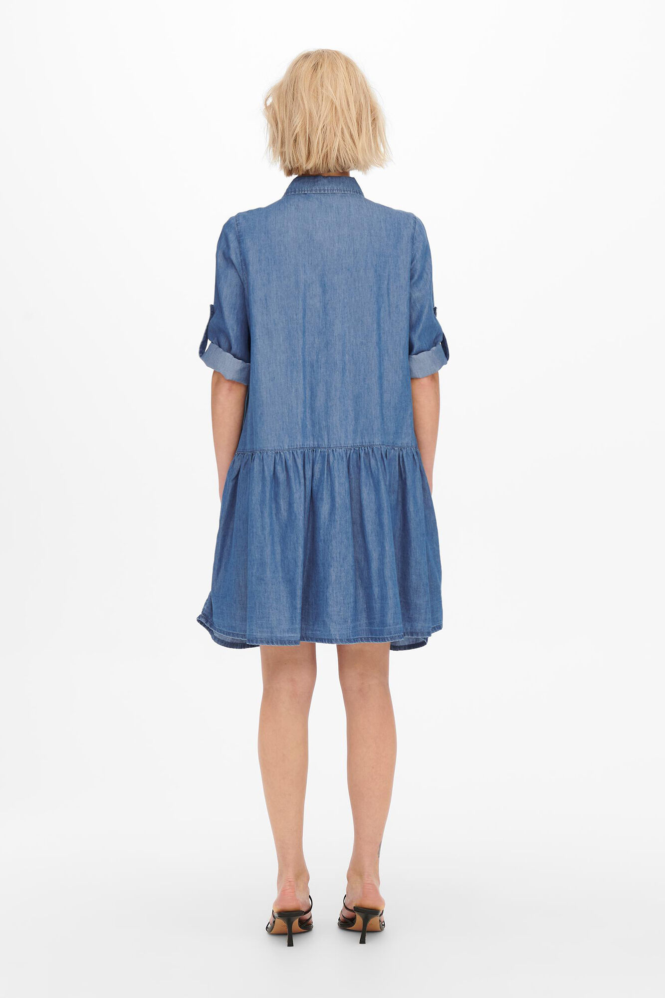 Vestido camisa de liocel