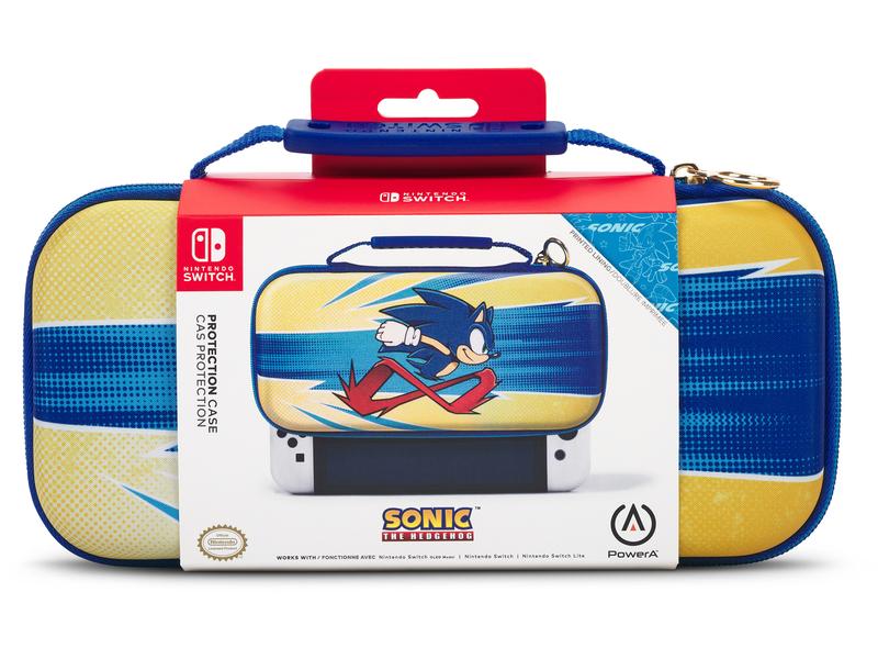 Power A Protection Case Sonic Peel Out Reisetasche für Nintendo Switch OLED, Nintendo Switch oder Nintendo Switch Lite