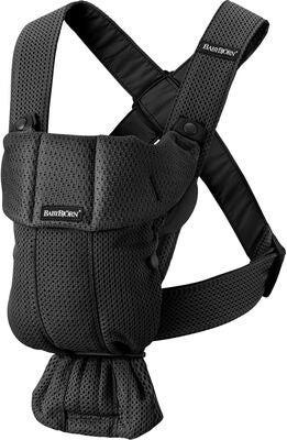 BabyBjörn Mini Bæresele 3D Mesh, Svart