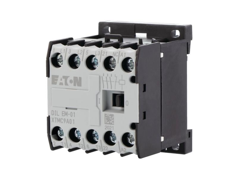 Eaton Schütze DILEM-01, 1Ö, 9 A 230 V, 3-Pol 9A Schütze für 230 V AC Steuerspannung
