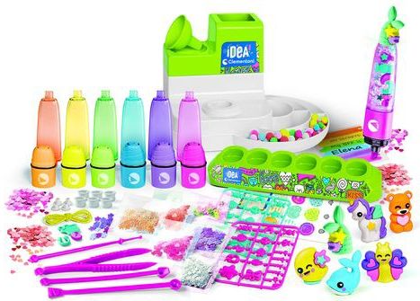 Clementoni iDea - Markeerstiften Creatiestudio - Knutselpakket - Kawaii - Voor Creatieve Kinderen