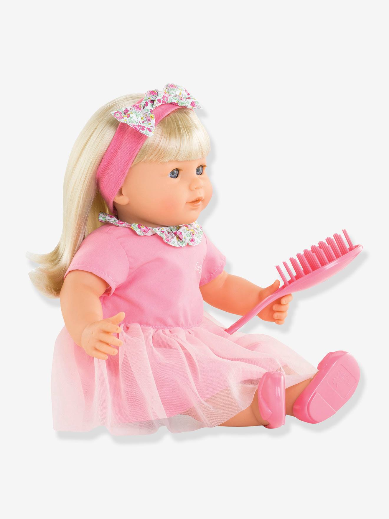 Boneca Adèle Baby Doll 36 cm COROLLE rosa chiclete