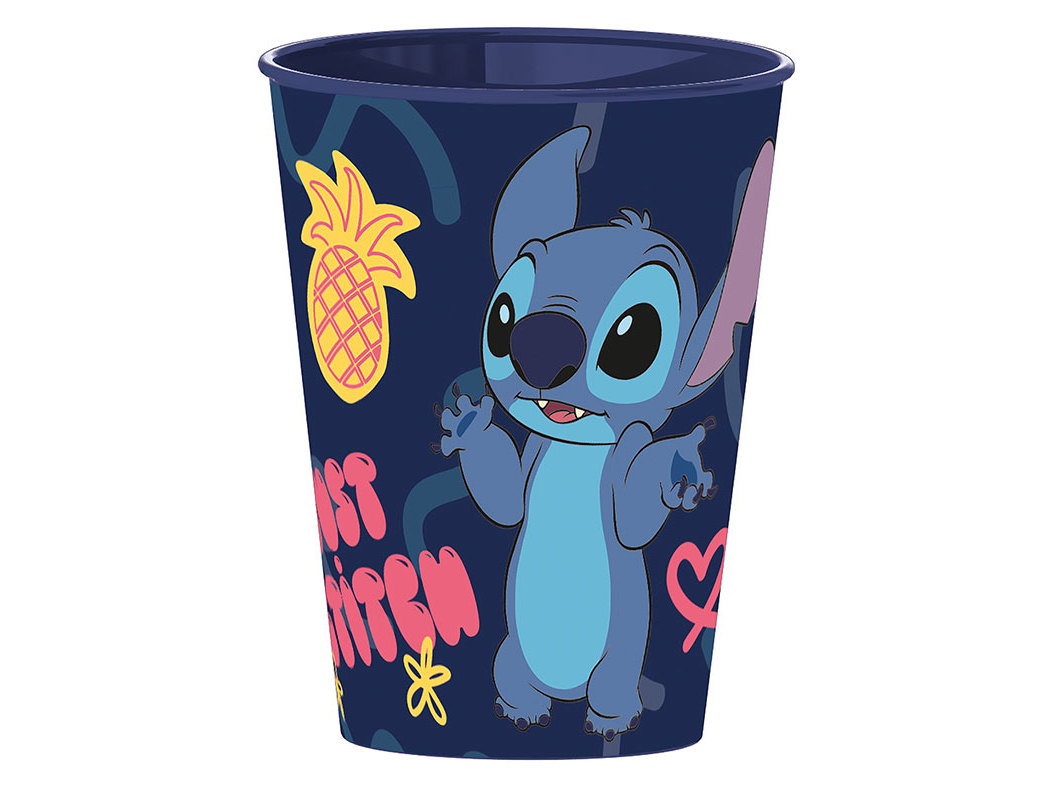 COPO PLÁSTICO STITCH REUTILIZÁVEL 26CL