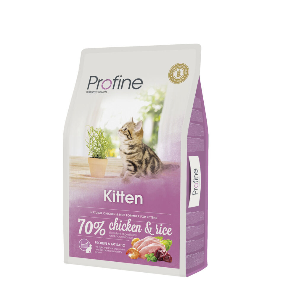 Profine Kitten - Kattenvoer - 10 Kilogram - rijst, kip