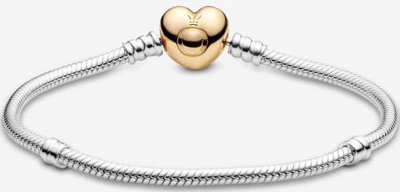 PANDORA - Moments Collection - Schlangen-Gliederarmband - Sterling Zilver - 21 cm