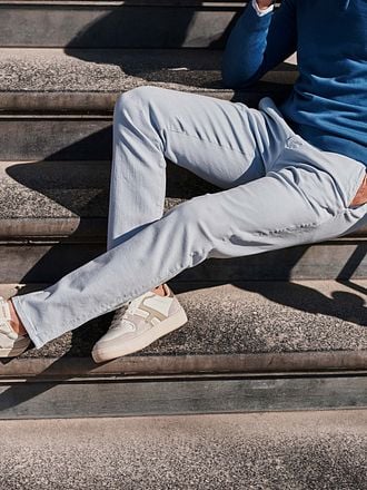 Suitable Chino Philo Flex Lichtblauw PA-4WAYSTR-STBL-SILVER kopen