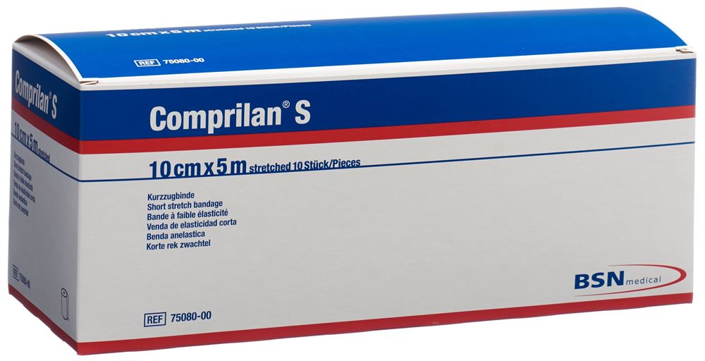 COMPRILAN Kurzzugbinde 10cmx5m 10 Stk