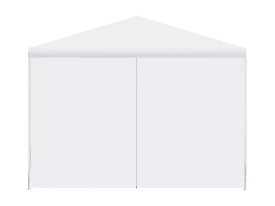 Tonnelle de jardin 3x12 m Blanc