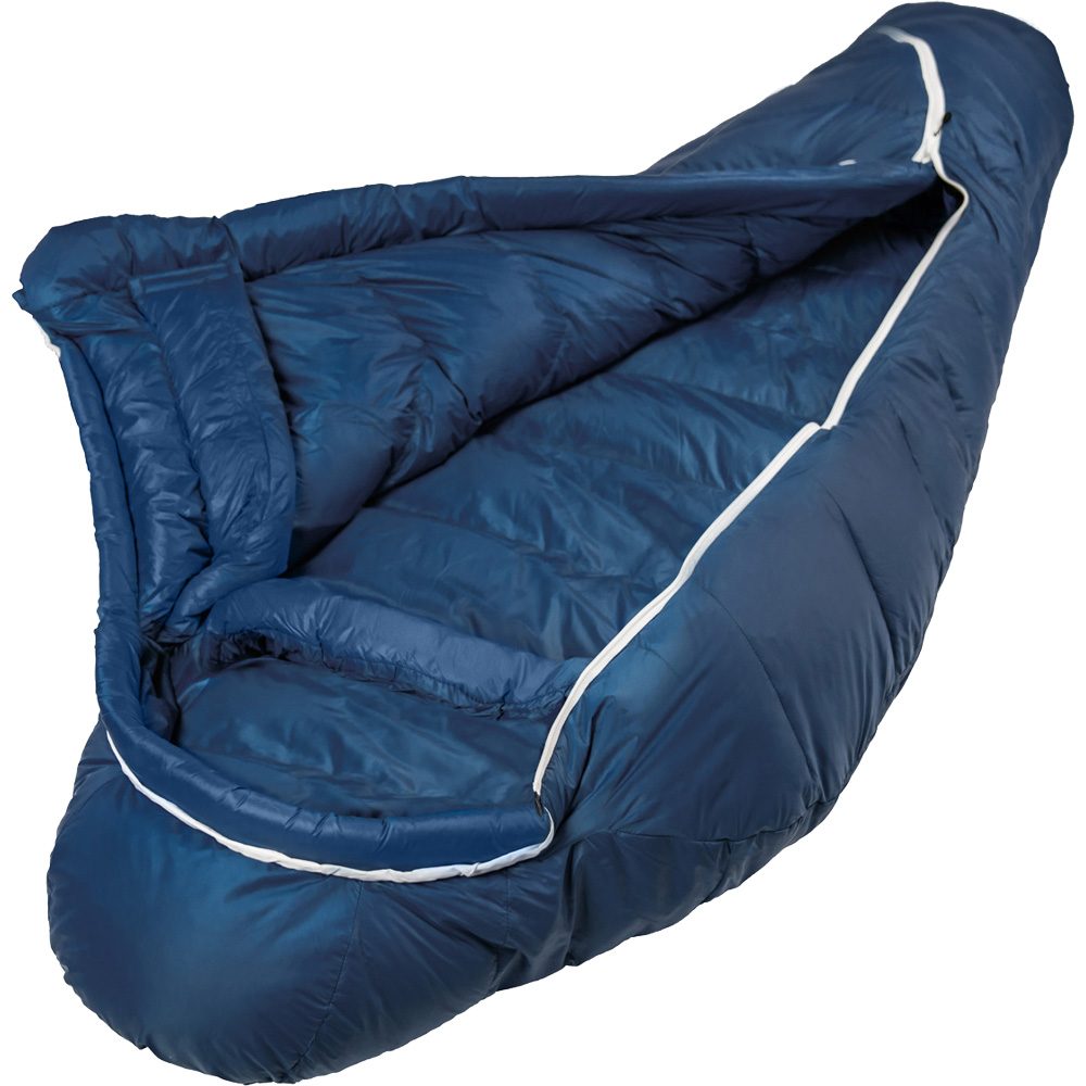 Grüezi Bag Biopod DownWool Ice 185 Schlafsack night blue