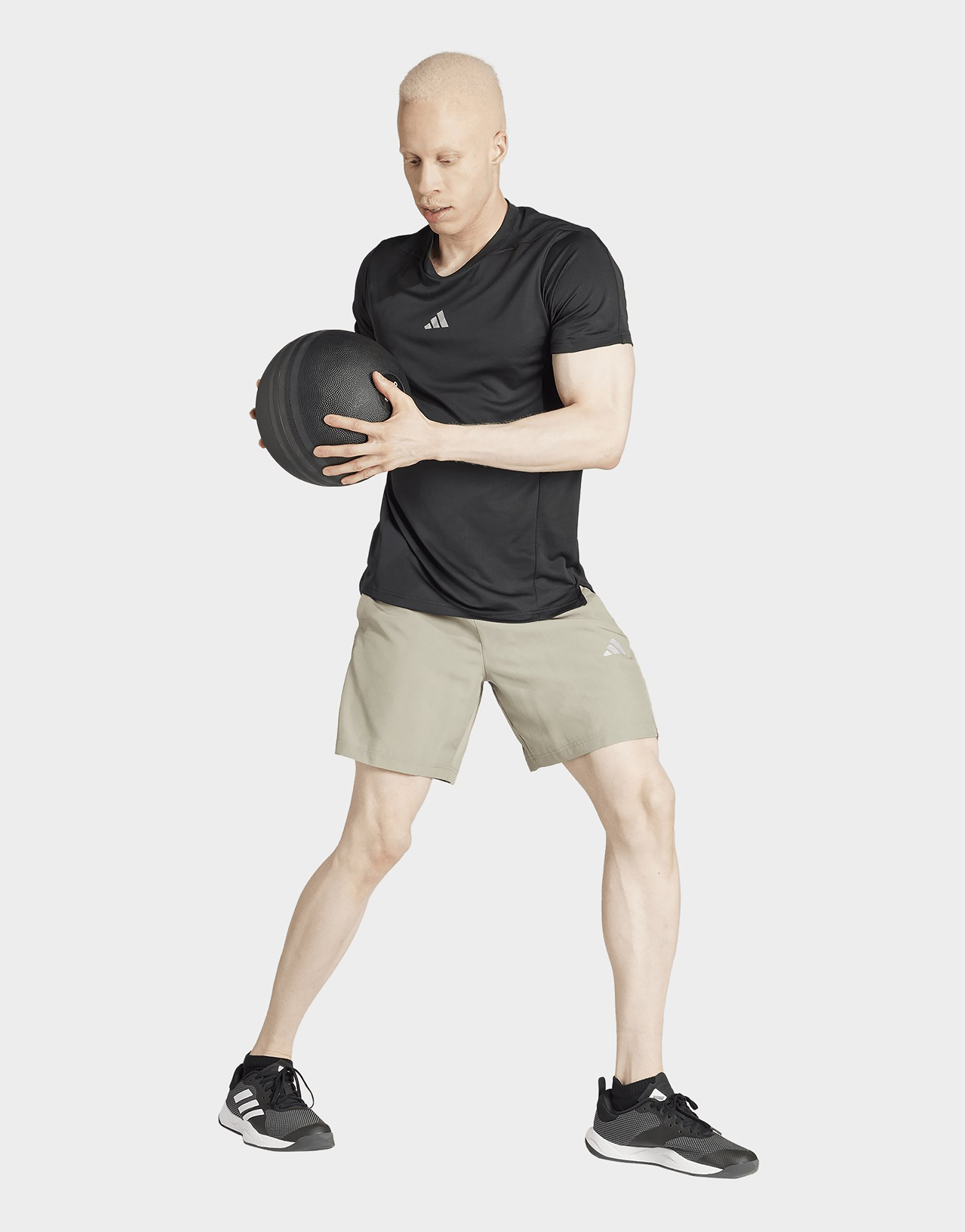 adidas Short de training toile Gym+