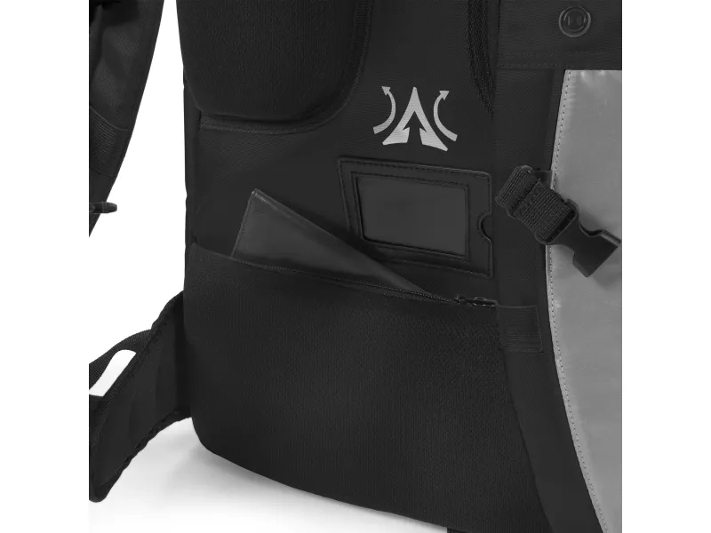 DICOTA Reflective - Rygsæk - 600D RPET, premium termoplastisk polyuretan (TPU) - sort