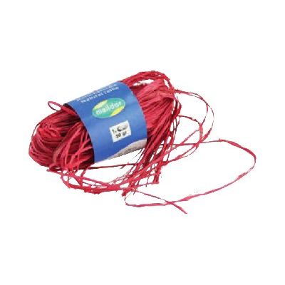 Maildor - Pelote de raphia naturel - ruban d'emballage 50 g - turquoise