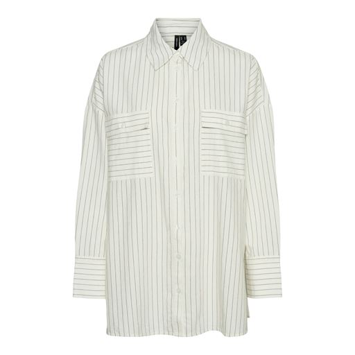 Vero Moda Siri Oversized Skjorte, Asphalt, L