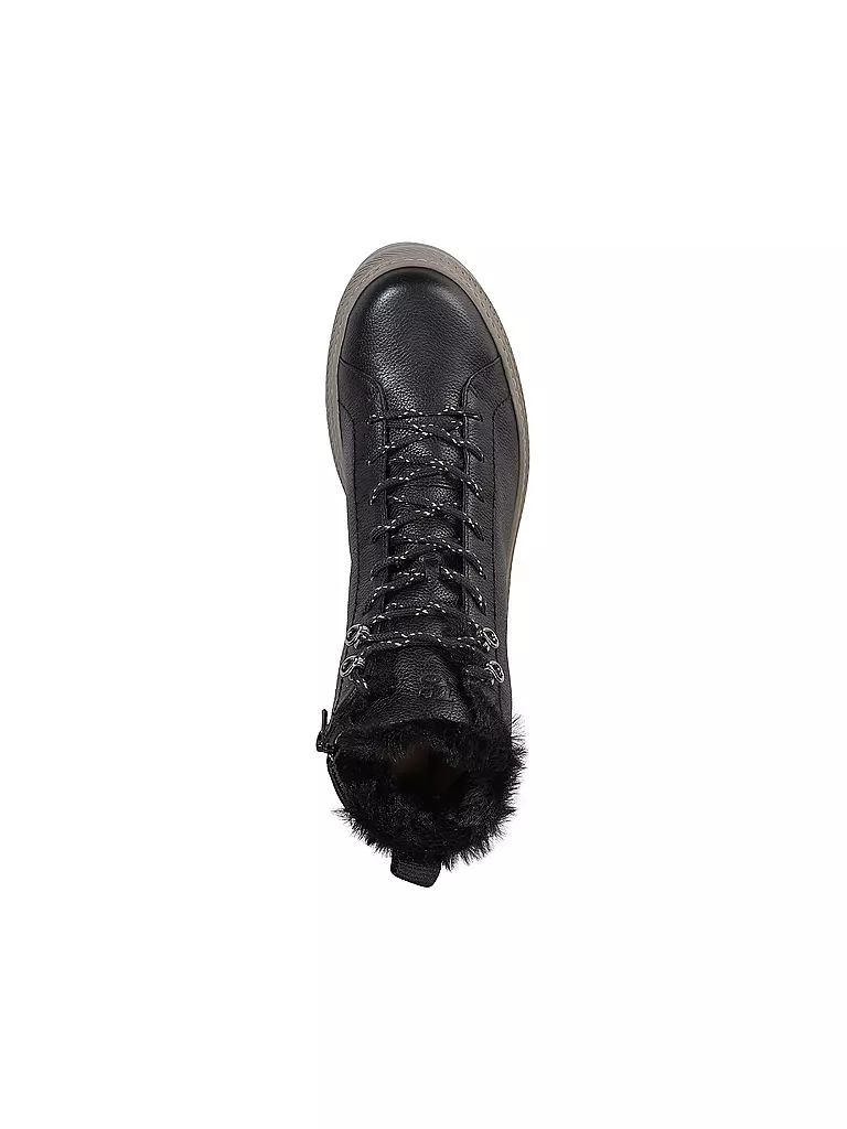 PAUL GREEN Schnürboots  schwarz