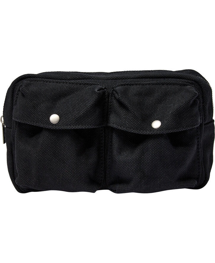 Magasin du Nord Collection Canvas bum bag - Organic Black