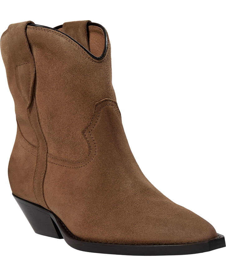 Pavement Jasmin Suede Taupe suede
