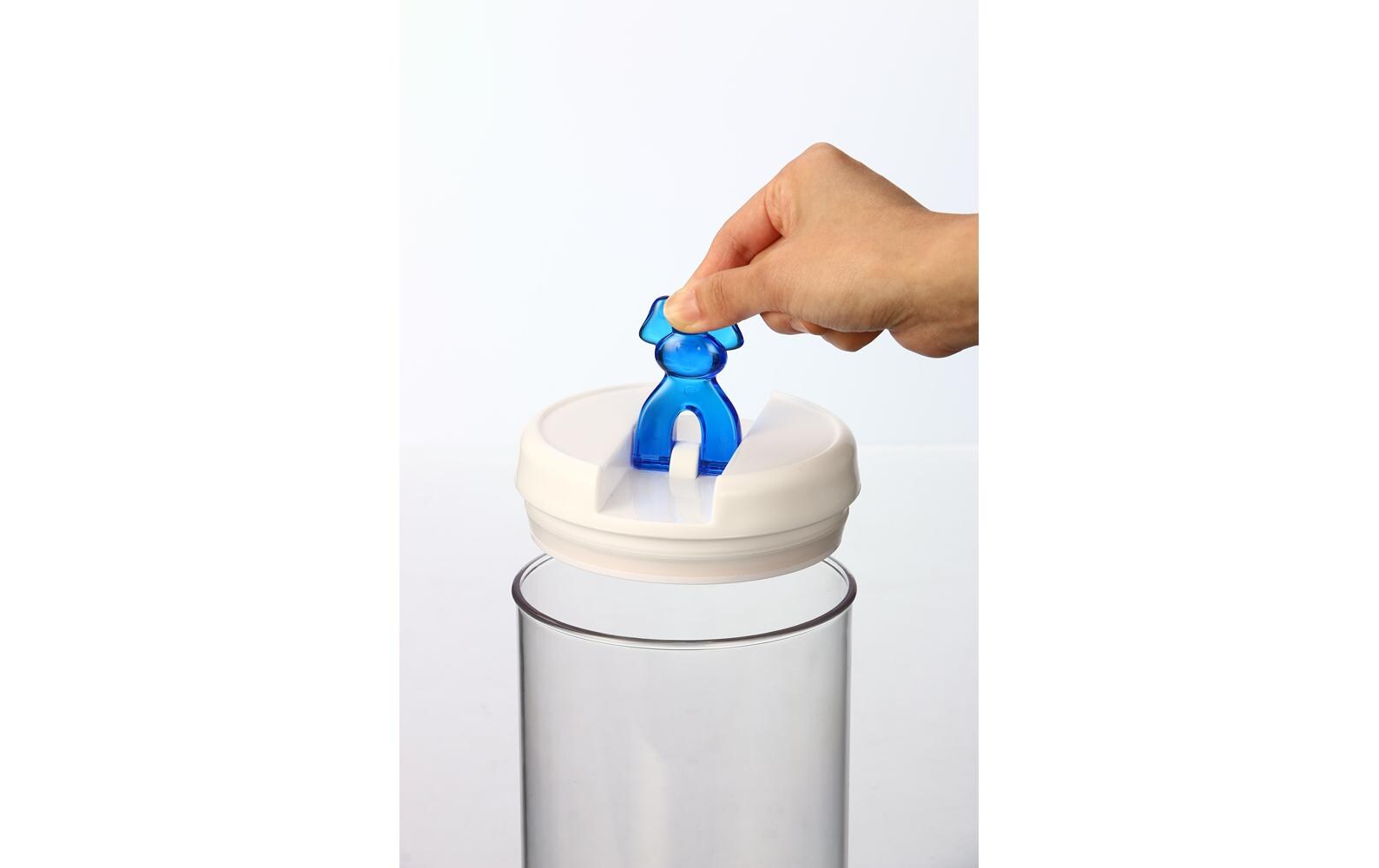Tierfutterbehälter Flip Dog L, Ø 12.8 x 30 cm, 2.6 lVorratsdose für Snacks