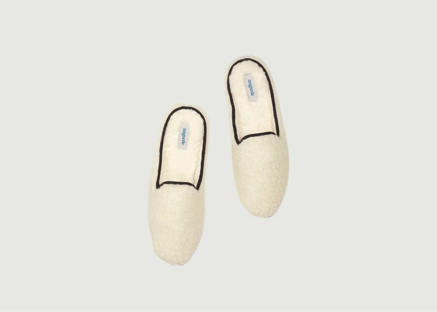 Mules En Bouclettes De Laine Angarde