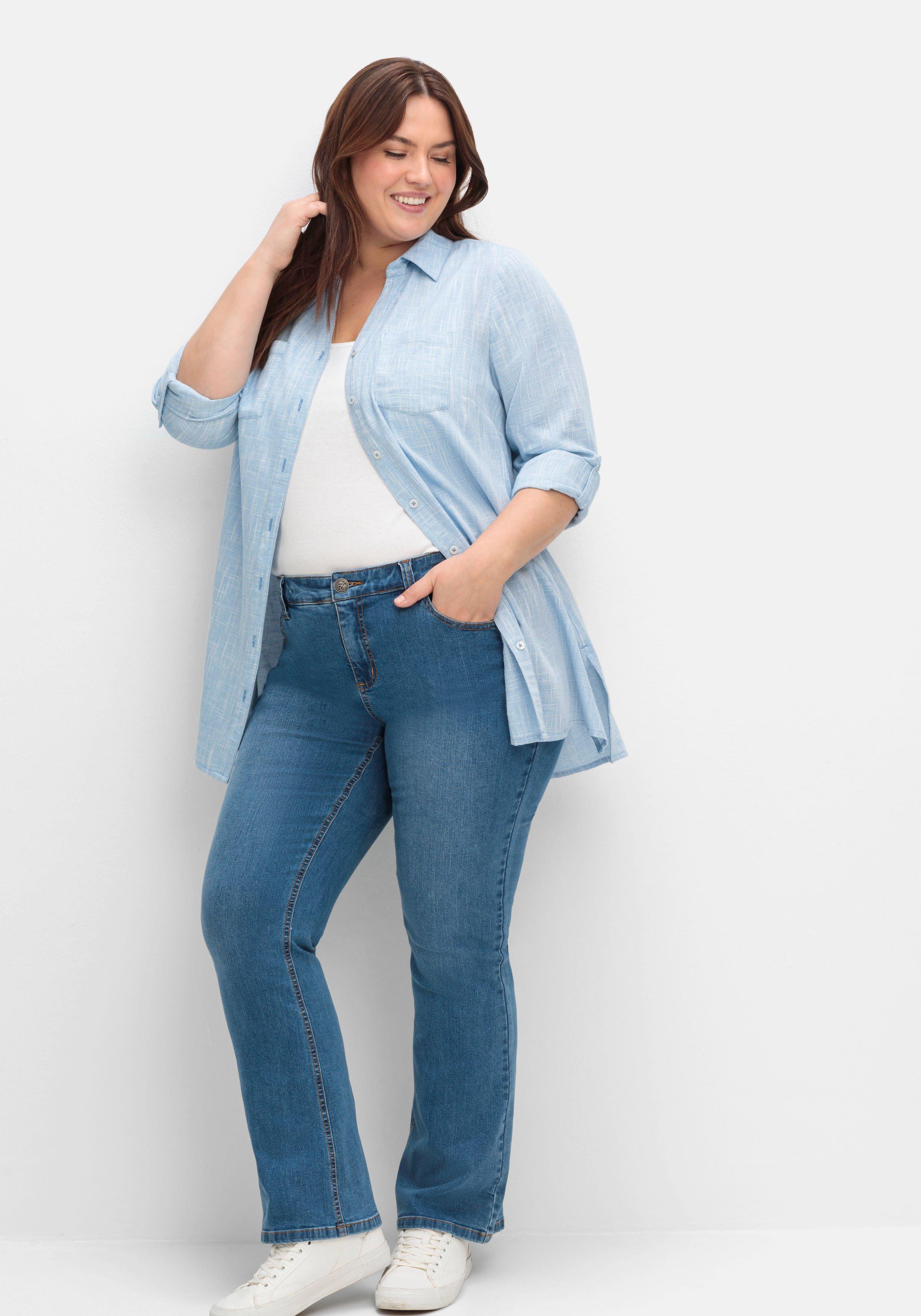 Bootcut-Jeans in Curvy-Schnitt SUSANNE