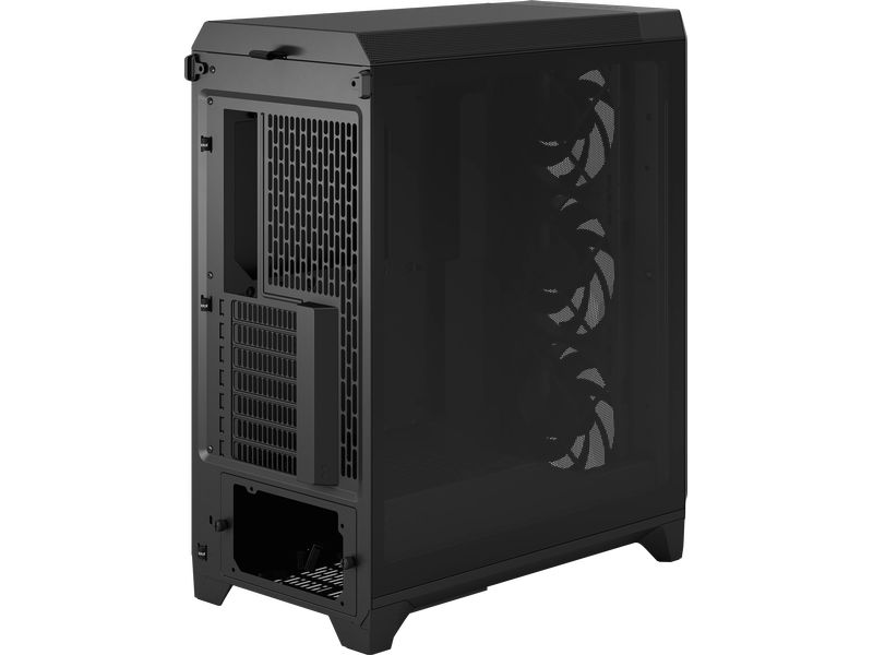 Fractal Design PC-Gehäuse Meshify 3 TG Black Kompaktes Gehäuse mit elegantem RGB-Design