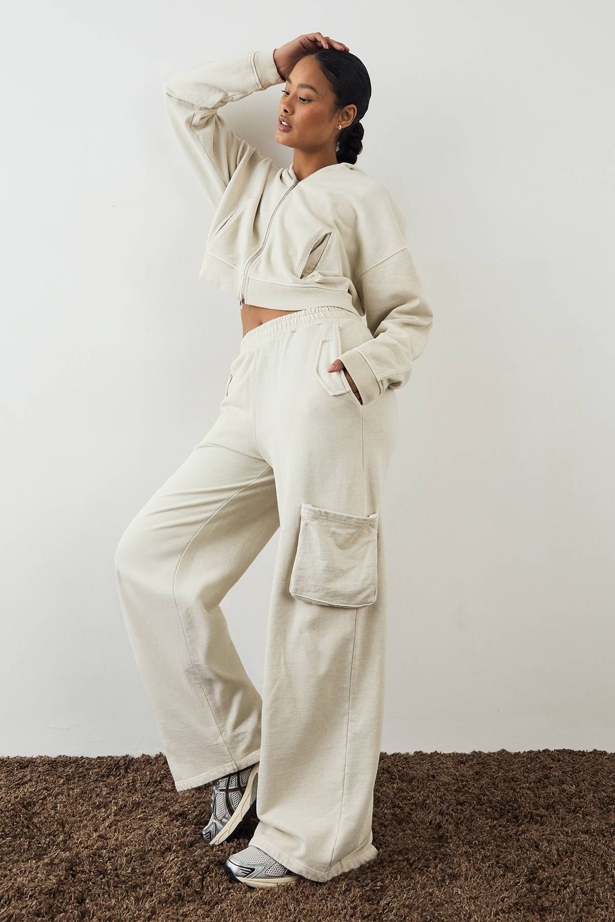 Jogger Cargo Lavé Poids Lourd Premium DSGN Studio