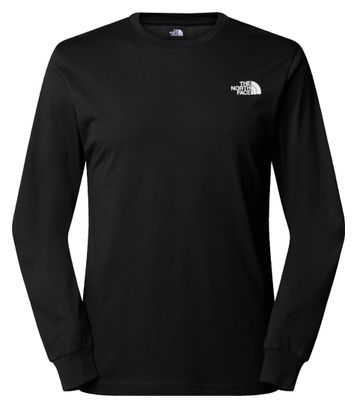 T-Shirt Manches Longues The North Face Easy Noir Homme