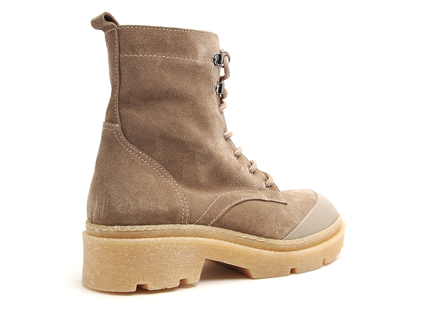 Mamzelle boots bottine plates femme gatine marron