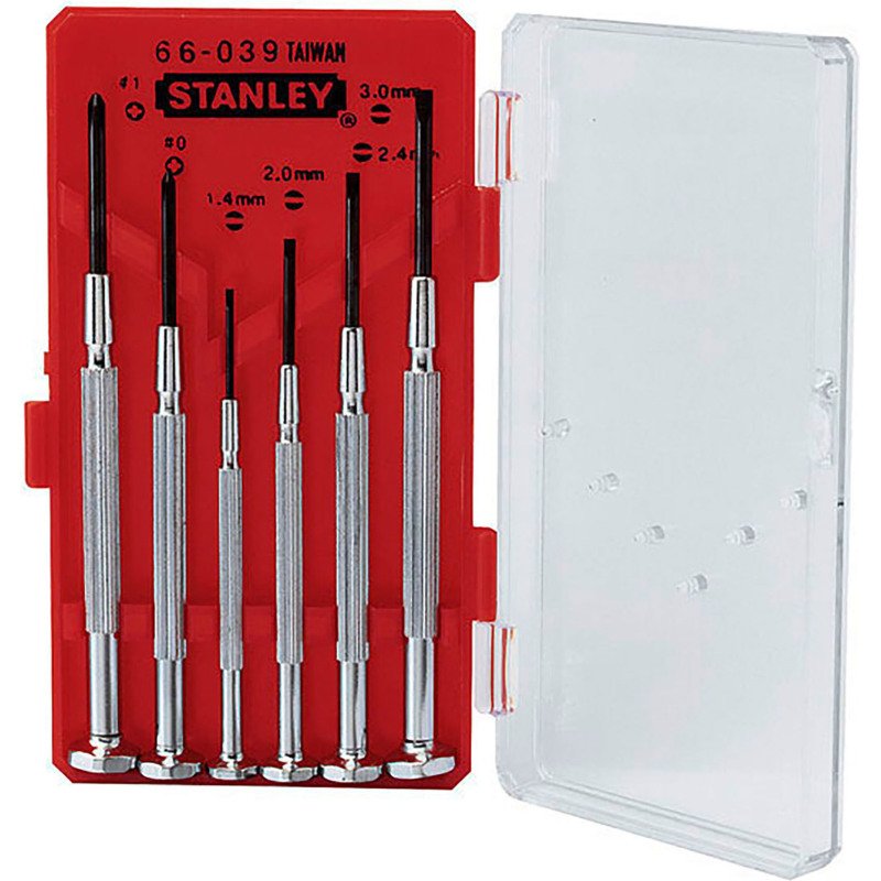 Tournevis d'horloger Stanley - Coffret de 6