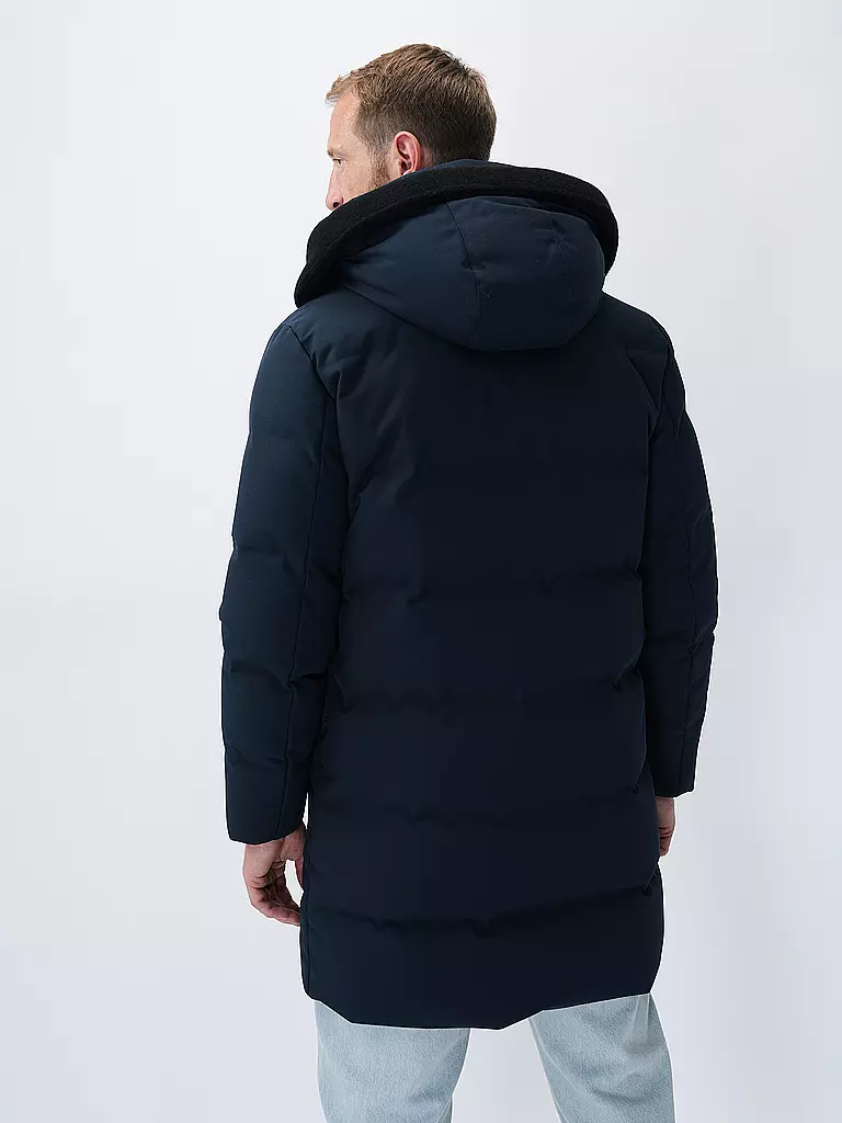 WOOLRICH Parka SEAM SEALED blau