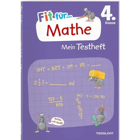 Tessloff Fit für Mathe 4. Klasse. Mein Testheft