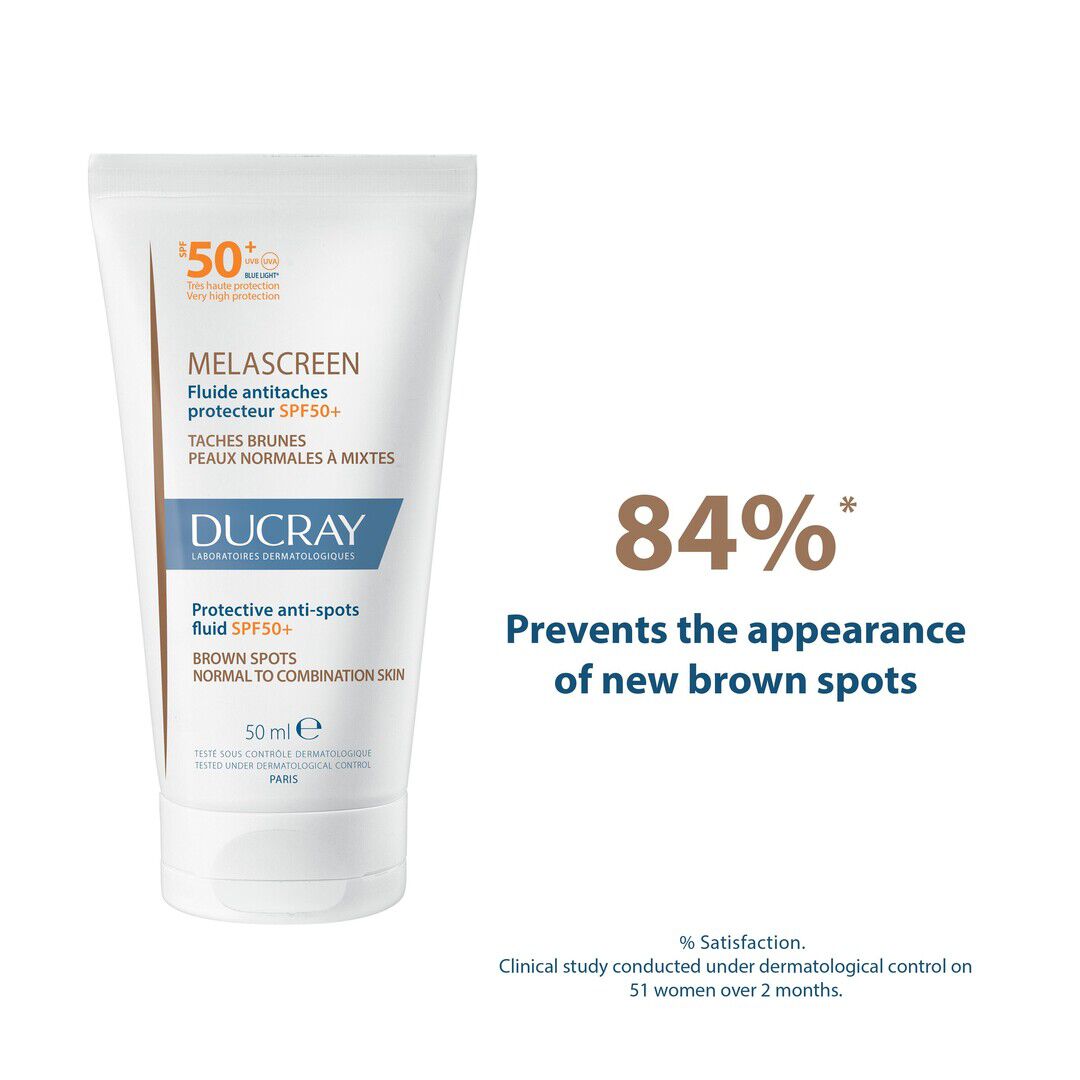 Ducray Melascreen Fluído Protetor Anti-Manchas SPF50+ 50ml - 50ml