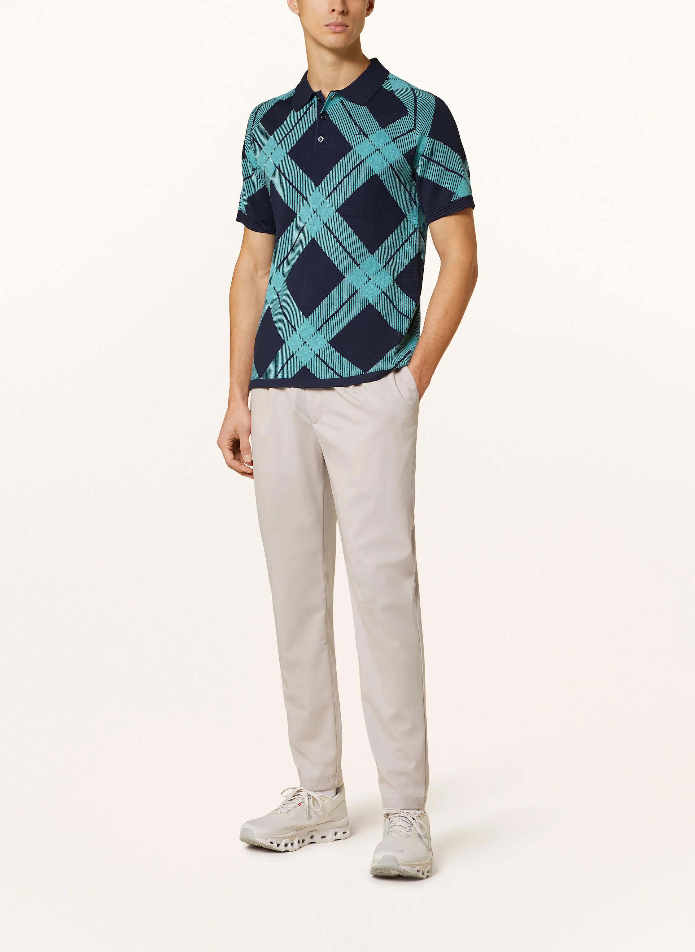 J.LINDEBERG Strick-Poloshirt